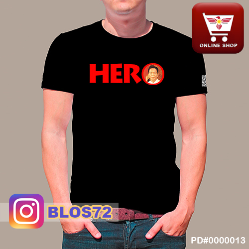 Marcos Hero Black T-shirt